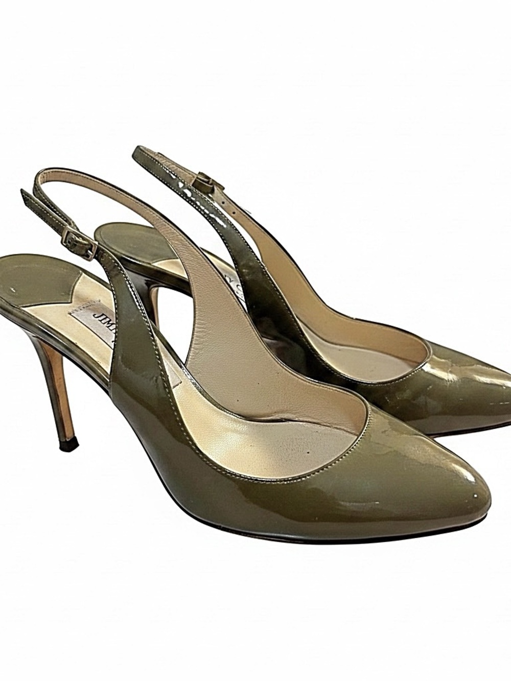 Jimmy Choo Izzy Patent Slingback Pumps